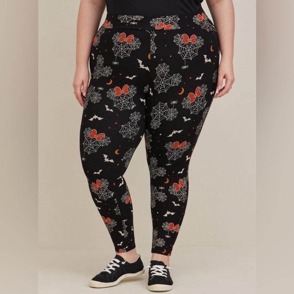 NEW (no tags) Torrid Disney Mickey Mouse Treats Black Legging 1X (14-16) - Picture 3 of 8